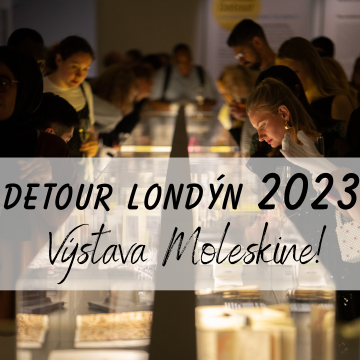 Detour Londýn 2023: Výstava Moleskine!