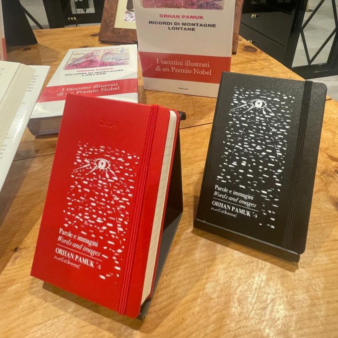 Výstava zápisníkov nositeľa Nobelovej ceny - Orhana Pamuka