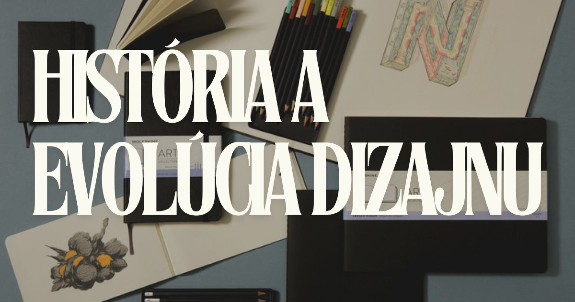 História a evolúcia dizajnu Moleskine zápisníkov
