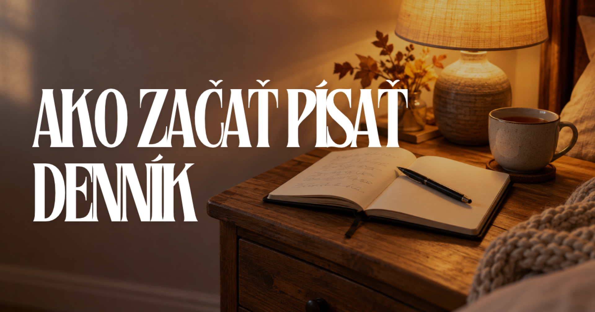 Ako začať písať denník a prestať šetriť pekný zápisník