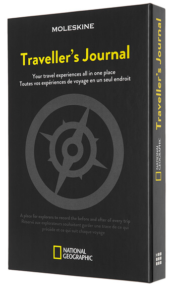 Zápisník Passions - L | Travel National Geographic | Tvrdá väzba | Čierny