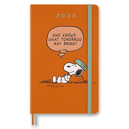 Diár 2026 - L | Týždenný | Tvrdá väzba | Peanuts