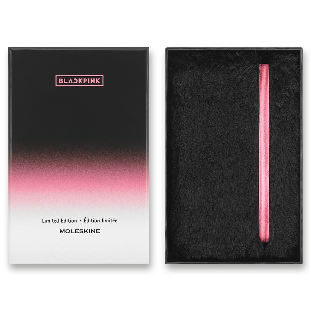 Zápisník Moleskine Blackpink Fur - XS | čistý